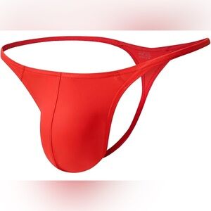 Mens Gstring Nylon Thongs Sexy Low Rise Bulge Pouch G-string 2 Pack